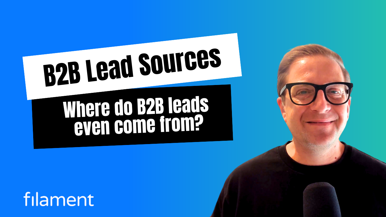 b2b lead sources | Filament