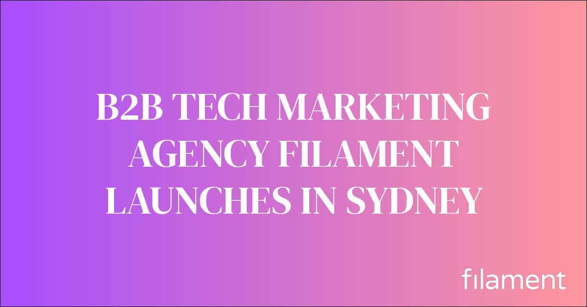 B2B Tech Marketing Agency | Filament