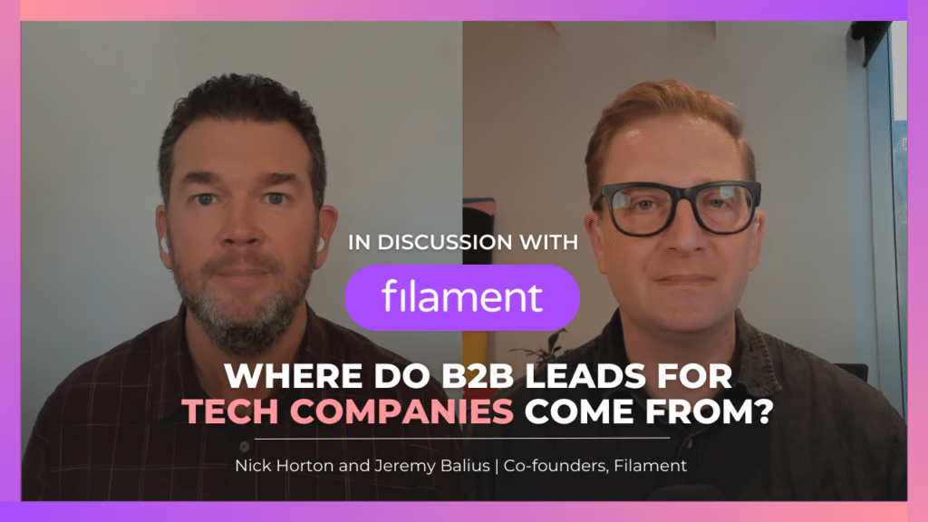 where do B2b leads come from | Filament
