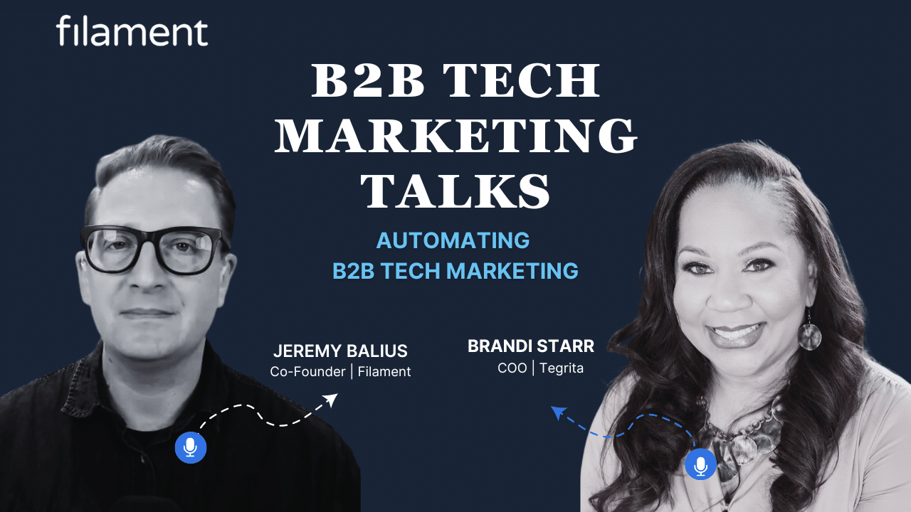 Episode 13: Automating B2b Tech Marketing With Brandi Starr From Tegrita | Filament