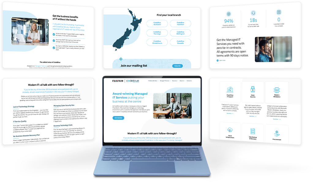 CodeBlue NZ case study | Filament